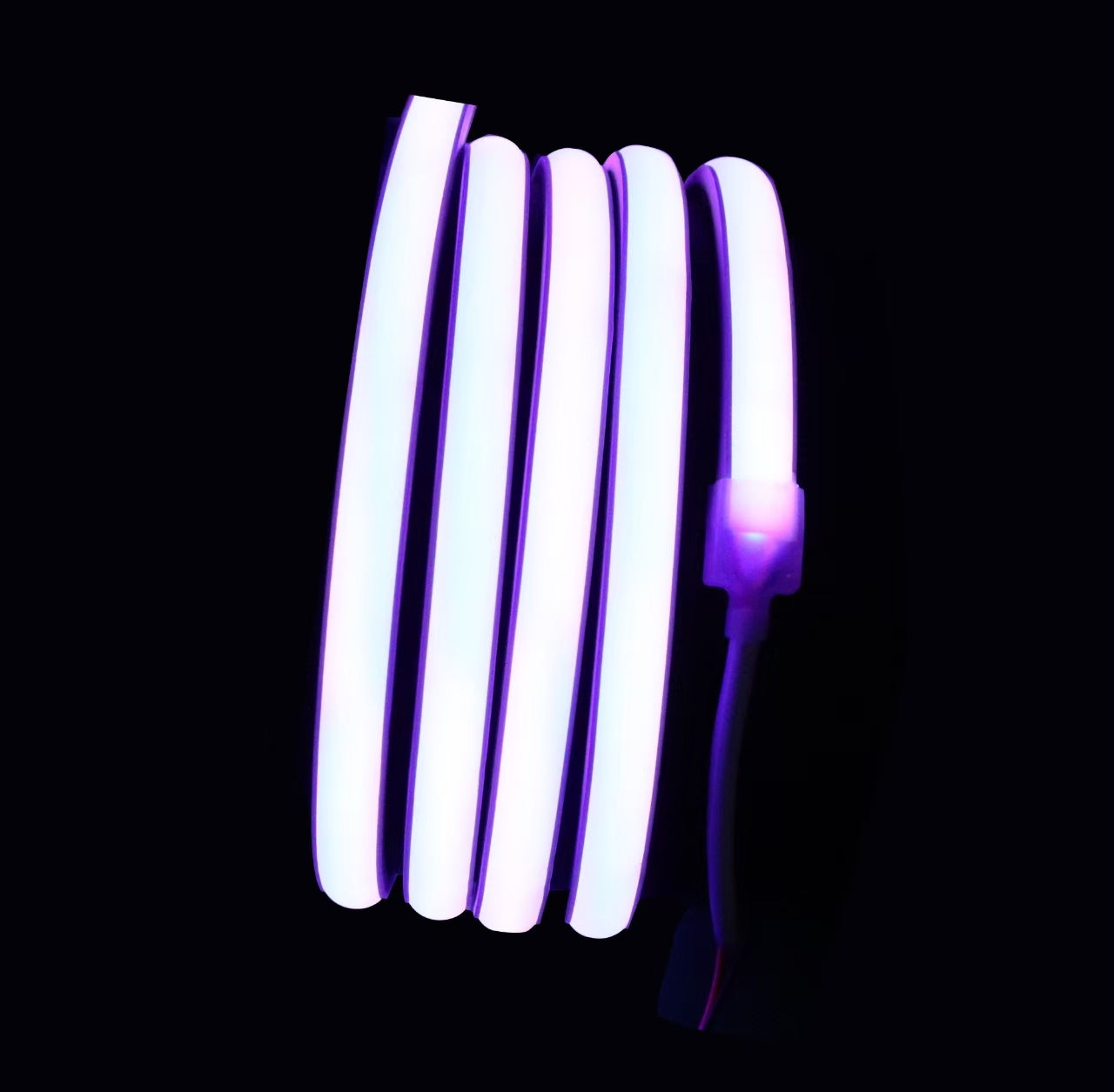 24V DC COB RGB IC COB Neon Strip, 5m/Roll
