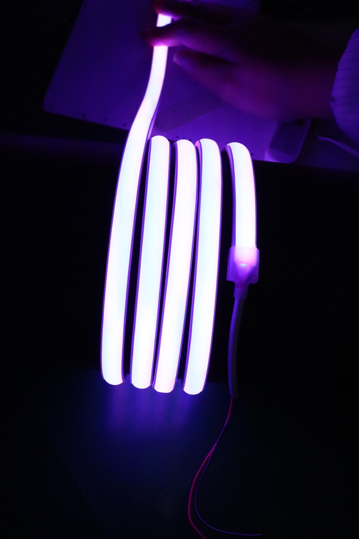 24V DC COB RGB IC COB Neon Strip, 5m/Roll
