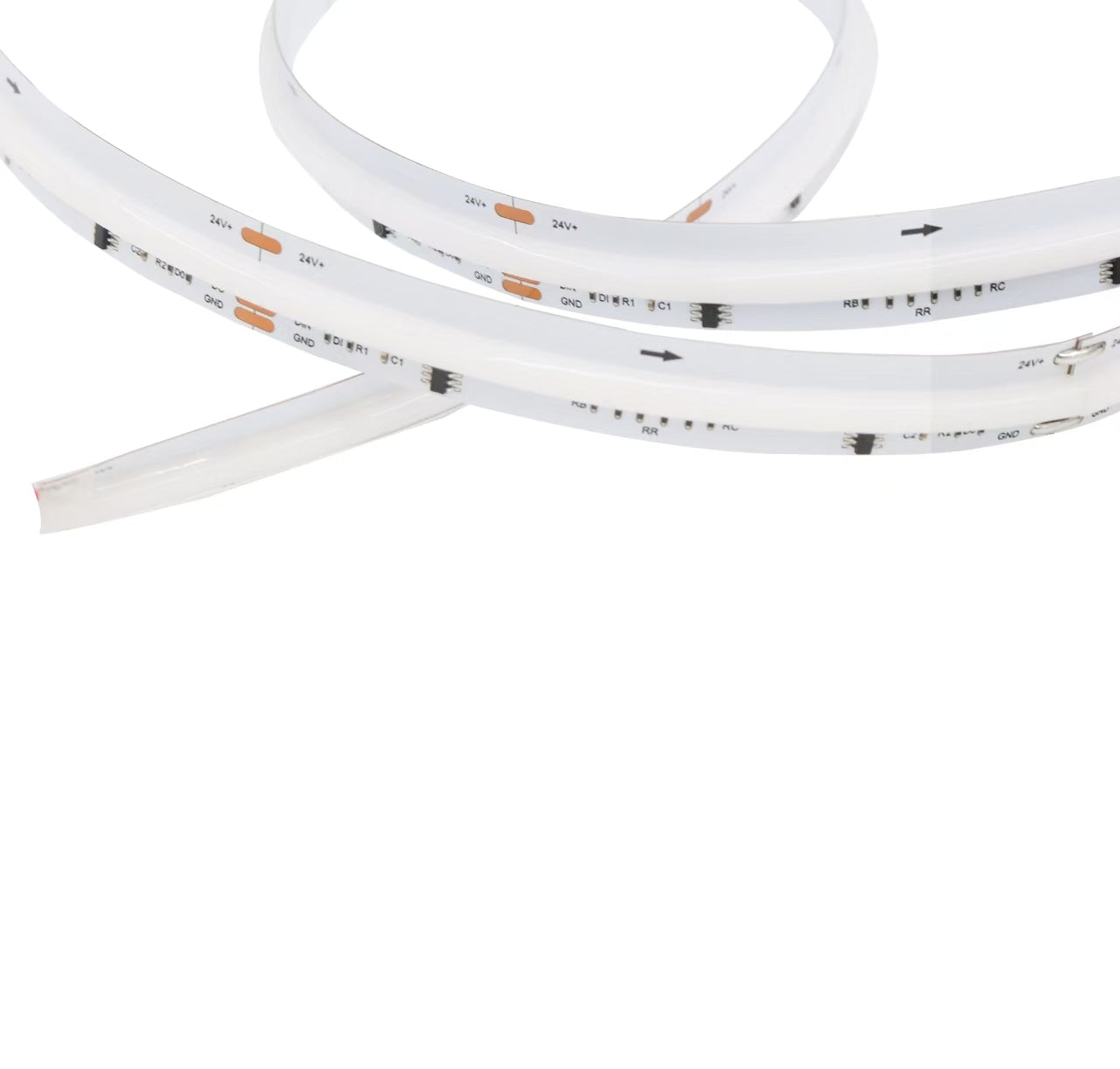 24V DC COB RGB CCT IC COB Strip 5m/roll IP20