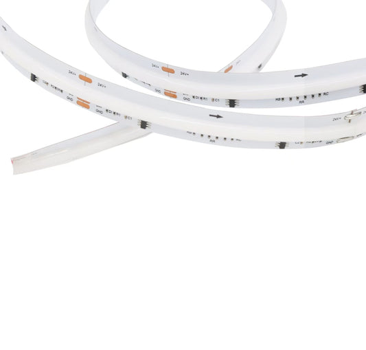 24V DC COB RGB CCT IC COB Strip 5m/roll IP20