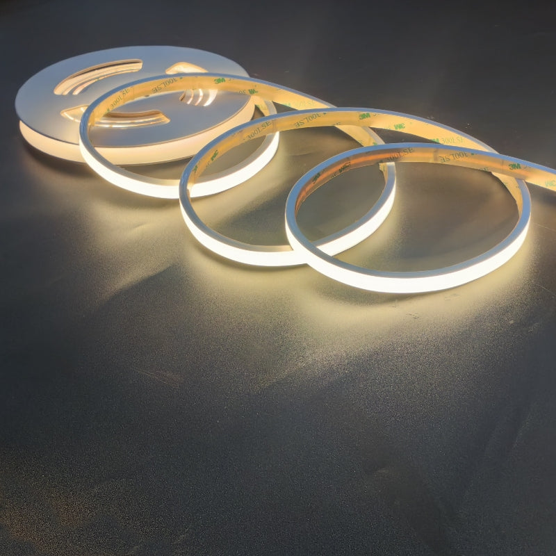 COB LED Strip Light Set - Warmweiß & Kaltweiß dimmbar Freies Zuschneiden