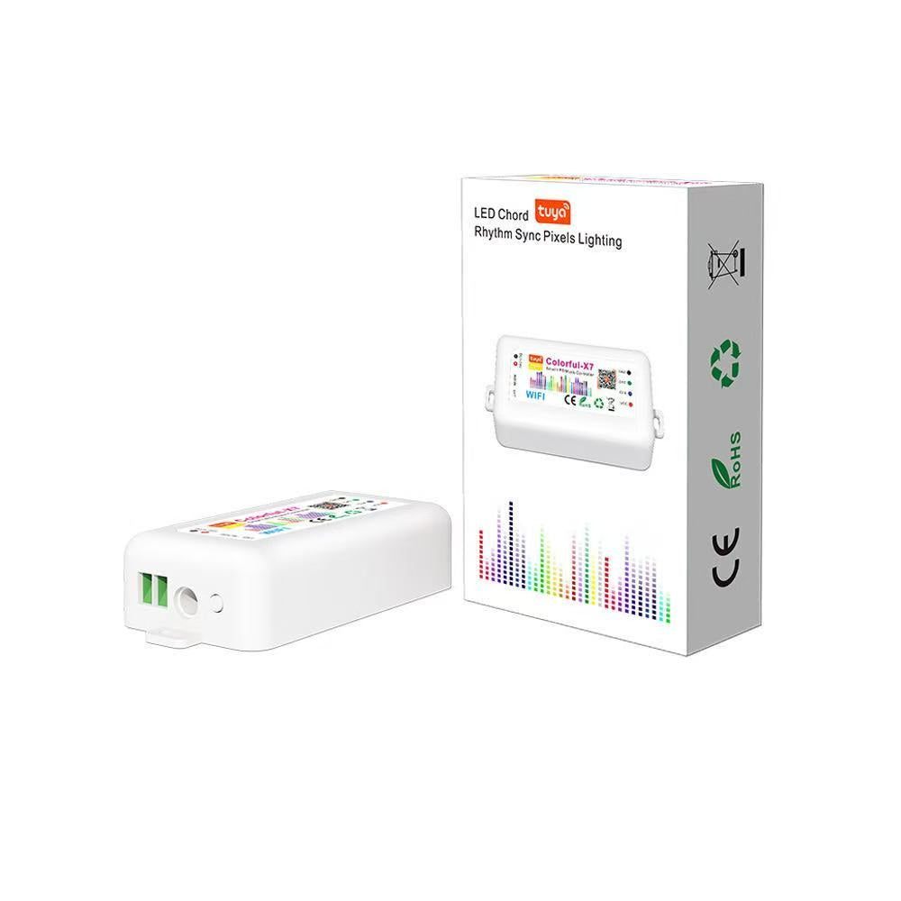 X7 Smart Wi-Fi Controller für LED COB Streifen RGB IC bis 24V Smart home