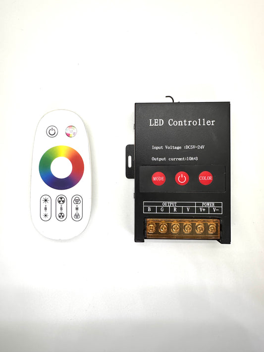 AHULighting LED-Controller für Pool-Unterwasserspots und LED-Streifen, steuerbar per App und Fernbedienung, 5–24V DC