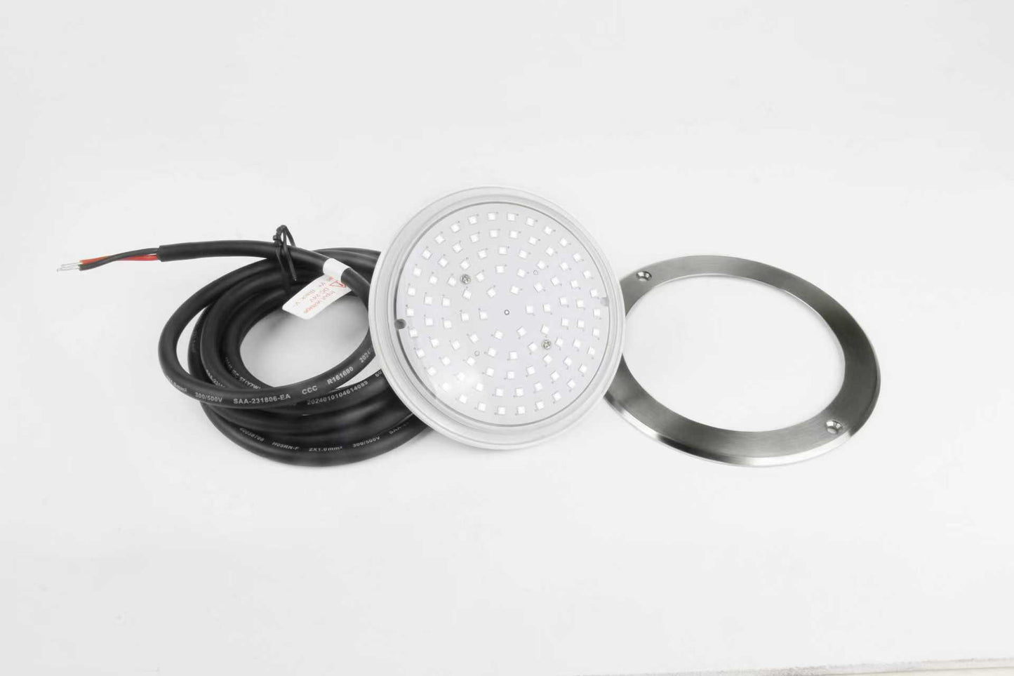 LED-Unterwasserleuchte aus Edelstahl – Hell, Robust IP68 24V DC 9W RGBW