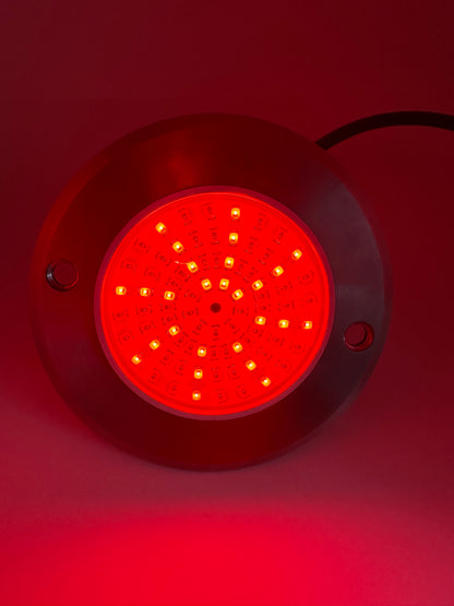 Unterwasser-Poollicht "AHU LUX" – 12V/9W Edelstahl-Design IP68