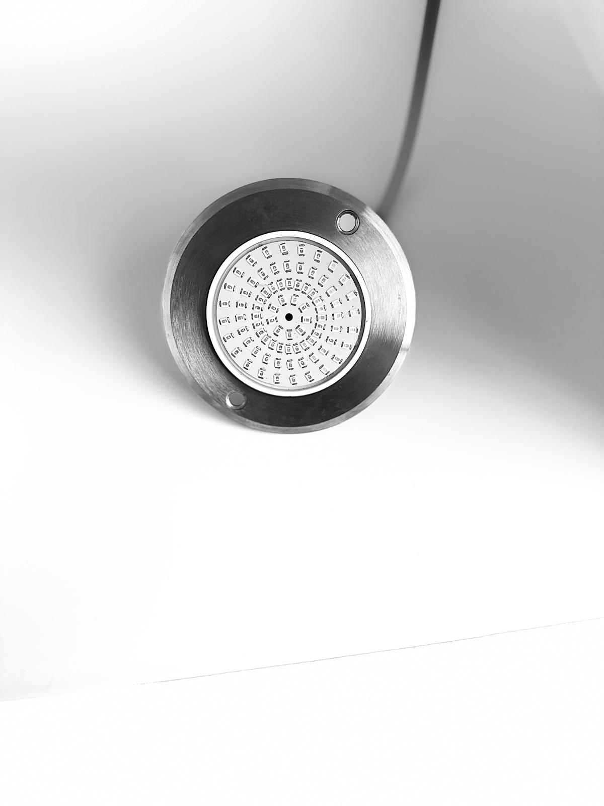 Unterwasser-Poollicht "AHU LUX" – 12V/9W Edelstahl-Design IP68
