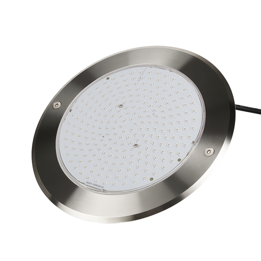 Unterwasser-Poollicht "AHU LUX" – 24V/18W Edelstahl-Design IP68 RGBW