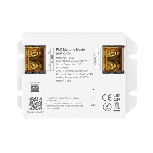 PLC Lighting Master WIFI+2.4G Controller für RGBCCT Beleuchtung